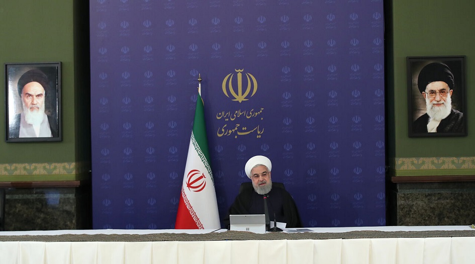 الرئيس روحاني : لاينبغي ان نتصور ان المواجهة مع كورونا قد انتهت
