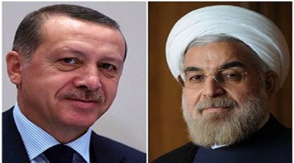 في اتصال هاتفي مع نظيره التركي.. روحاني يؤكد على ضرورة مواصلة التبادل التجاري بين ايران وتركيا