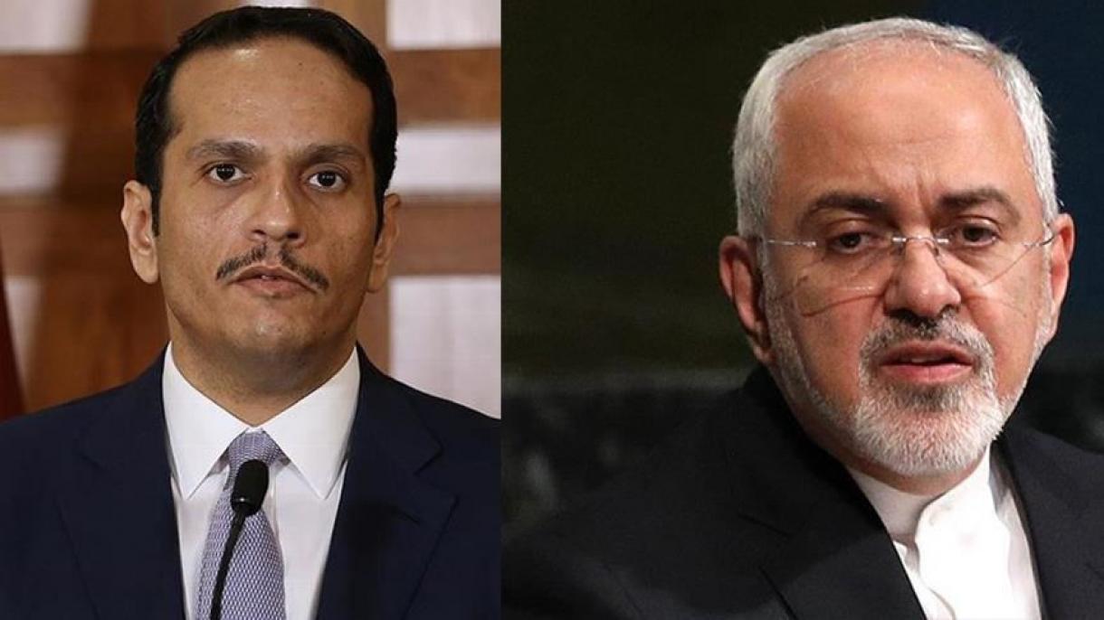 رایزنی وزیران امور خارجه ایران و قطر درخصوص آخرین تحولات افغانستان
