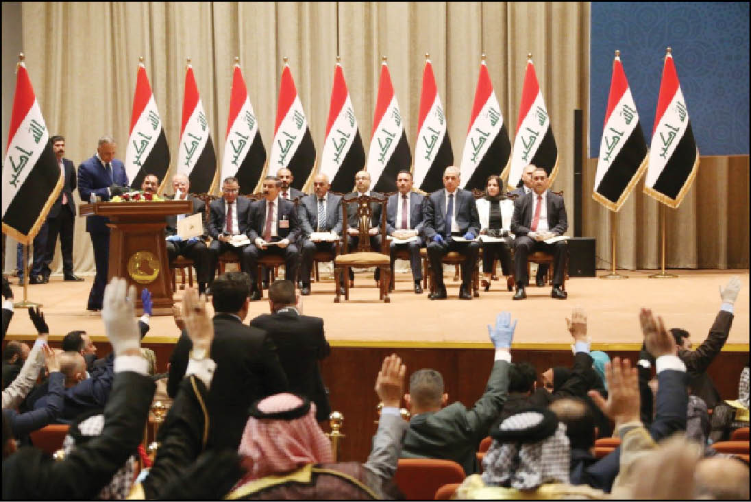 رای اعتماد به کابینه عراق ؛ پایان بن بست 5 ماهه