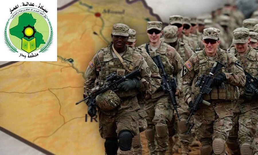سازمان بدر اخراج نظامیان آمریکایی از عراق را از کابینه الکاظمی خواستار شد