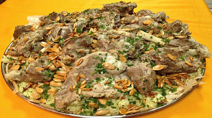 منسف ، غذای خوشمزه اردنی مخصوص ماه مبارک رمضان
