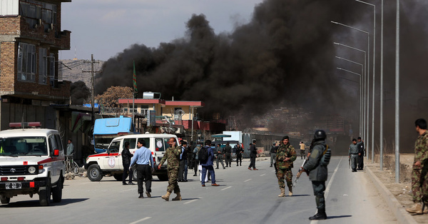 انفجار انتحاری در غزنی افغانستان
