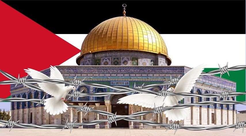 نفوذ رژیم صهیونیستی در فلسطین با گذشت زمان + اینفوگرافیک