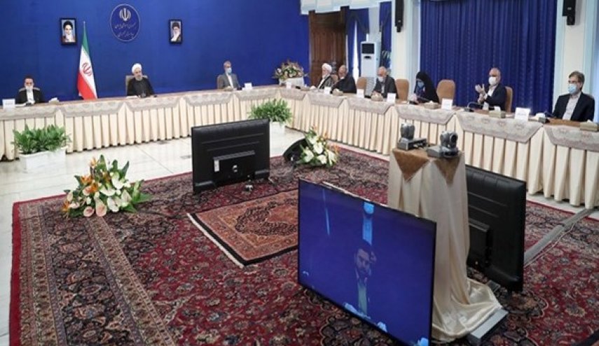 الرئيس روحاني: دعم القائد حقق لنا النجاح الحالي بمكافحة كورونا