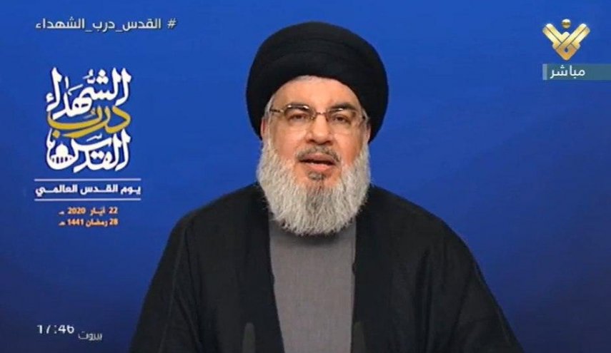 دبیرکل حزب الله: زوال اسرائیل، قطعی است