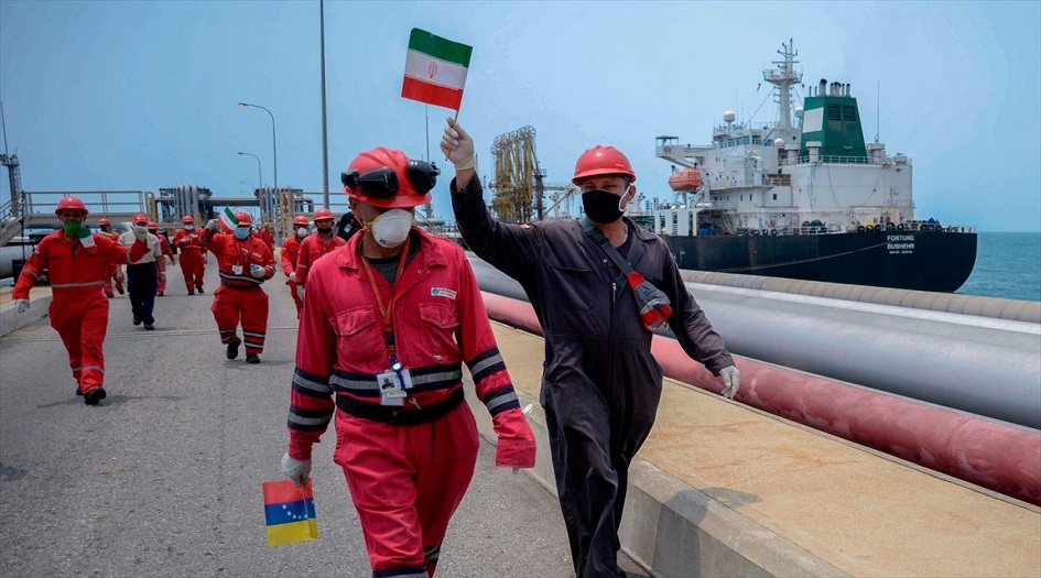 السفن الايرانية تهزم الاسطول الامريكي بالبحر الكاريبي