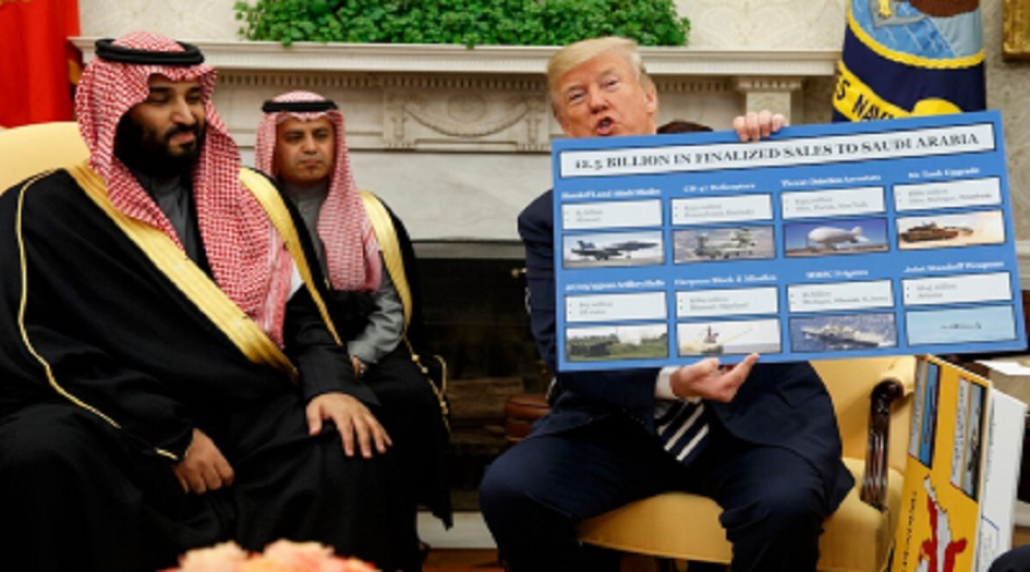 ماذا وراء إصرار ترامب على مبيعات الأسلحة للسعودية؟