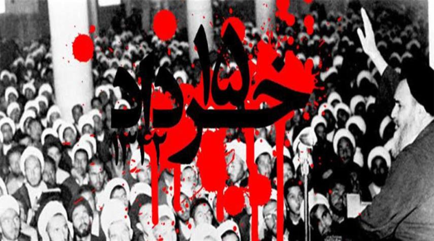 شاهد بالصور... ذكرى انتفاضة "15 خرداد" الملحمية في إيران 