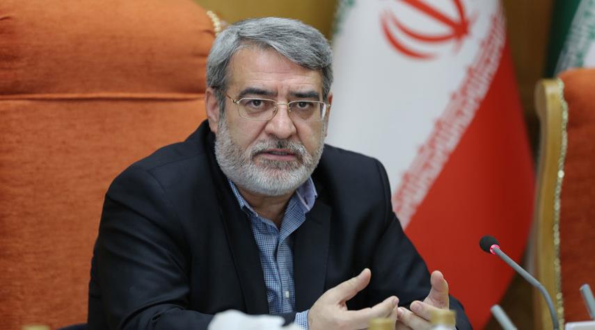 وزير الداخلية الايراني: اهتمام الناس بمخاطر كورونا قد تراجع