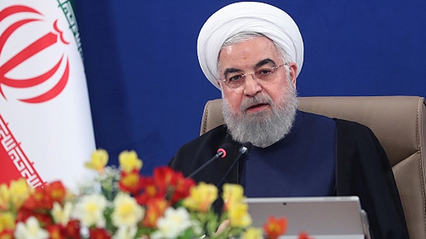 روحانی در جلسه هیأت دولت: ملت بزرگ ایران زانوی امریکا را شکست
