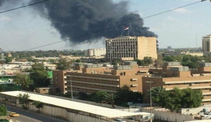 اصابت موشک نزدیک سفارت آمریکا در بغداد