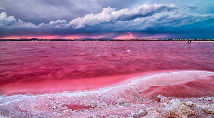 دریاچه ای در ایران که به خون نشست + تصاویر 