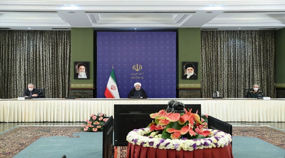 الرئيس روحاني: علينا الاستعداد لمواجهة طويلة مع كورونا