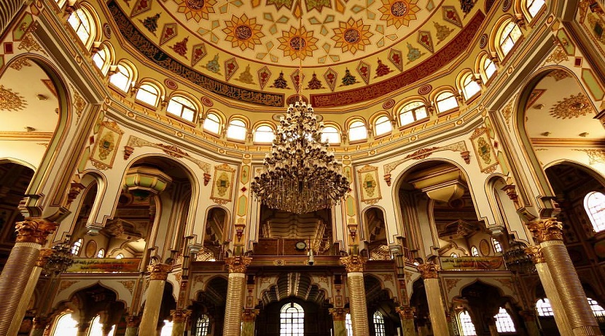 مسجد شافعی کرمانشاه درخشش معماری ایران +عکس