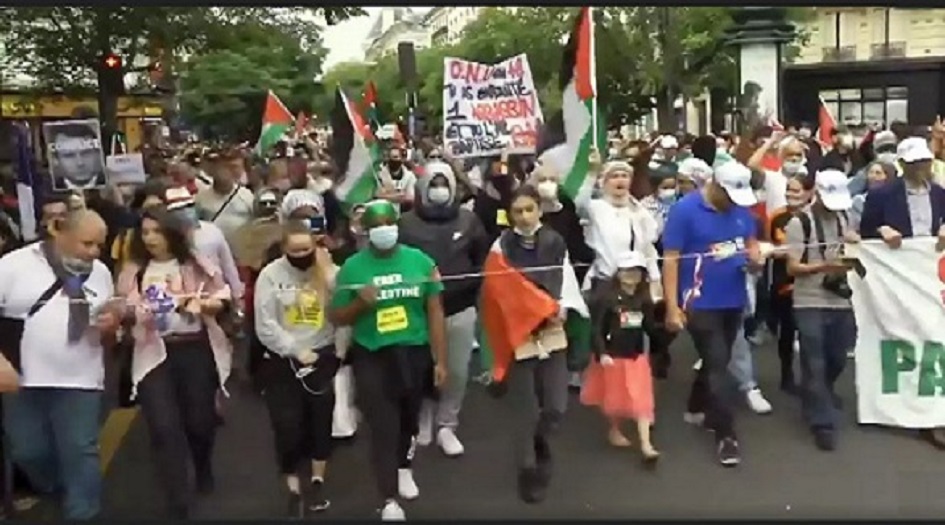 فرنسا.. مظاهرات تندد بخطة الضم الصهيونية (+صور)