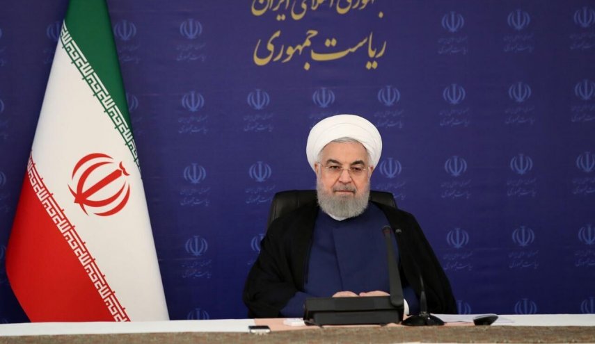 الرئيس روحاني : اداء مختلف القطاعات في ظروف كورونا كان ممتازا