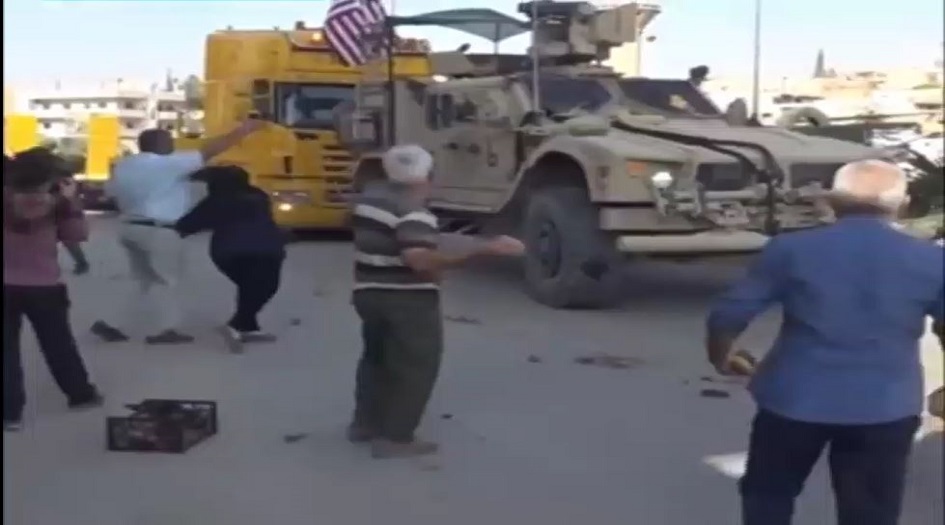أهالي بلدة سورية يطردون 6 مدرعات أمريكية من قريتهم