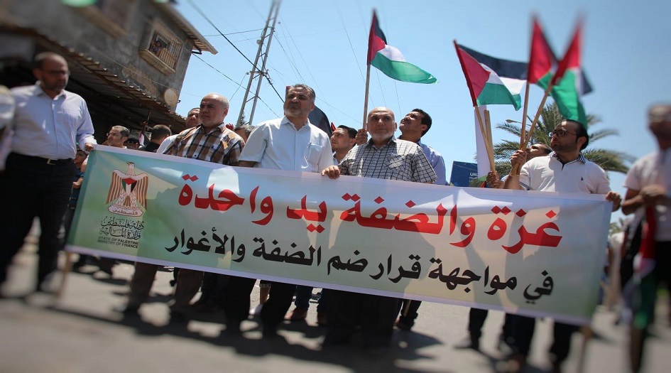 لجنة رفع الحصار عن غزة تدعو لتشكيل حكومة طوارئ لمواجهة "الضم"