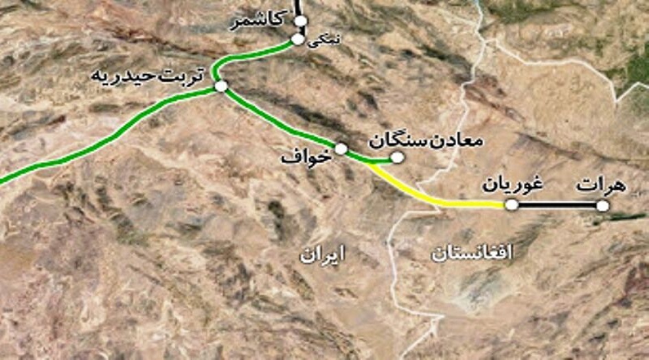 ربط أفغانستان بالمياه الحرة عن طريق السكك الحديدية الإيرانية
