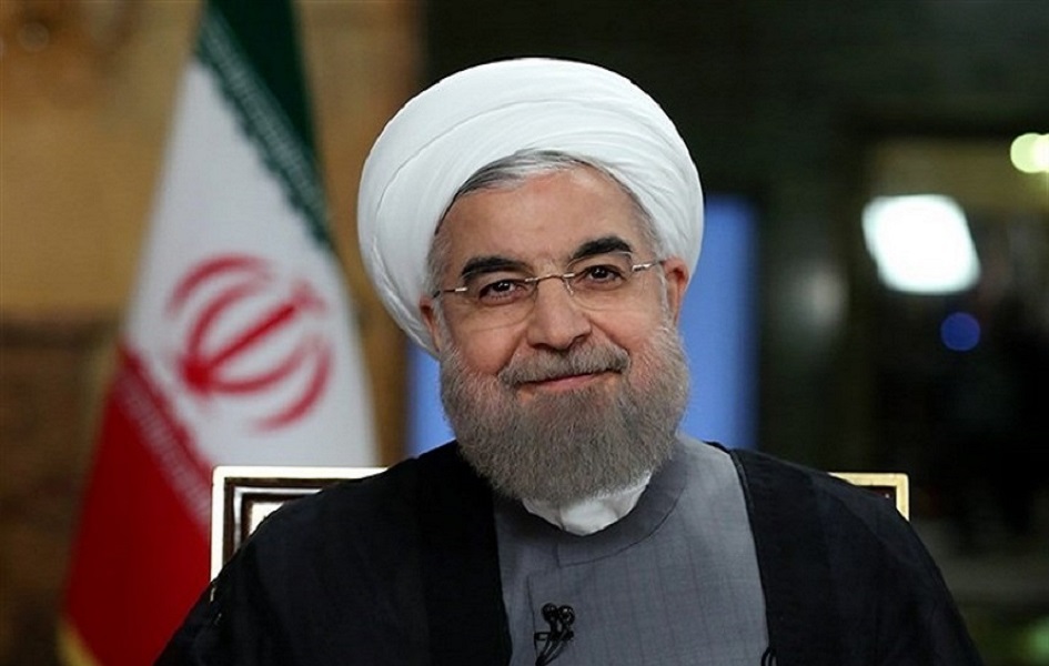 الرئيس روحاني يهنئ فرنسا بالعيد الوطني