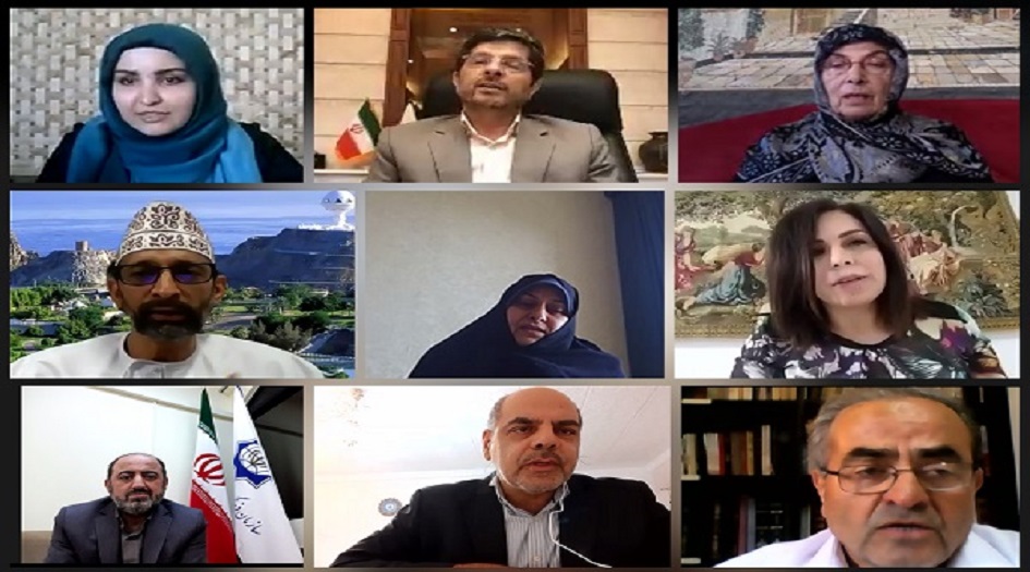 ندوة إفتراضية بعنوان "التأثر والتأثير المتبادلان بين الفارسية والعربية"