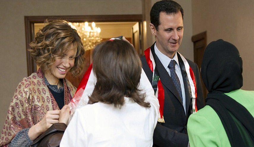 شاهد: الرئيس الأسد وعقيلته يصوتان في انتخابات مجلس الشعب