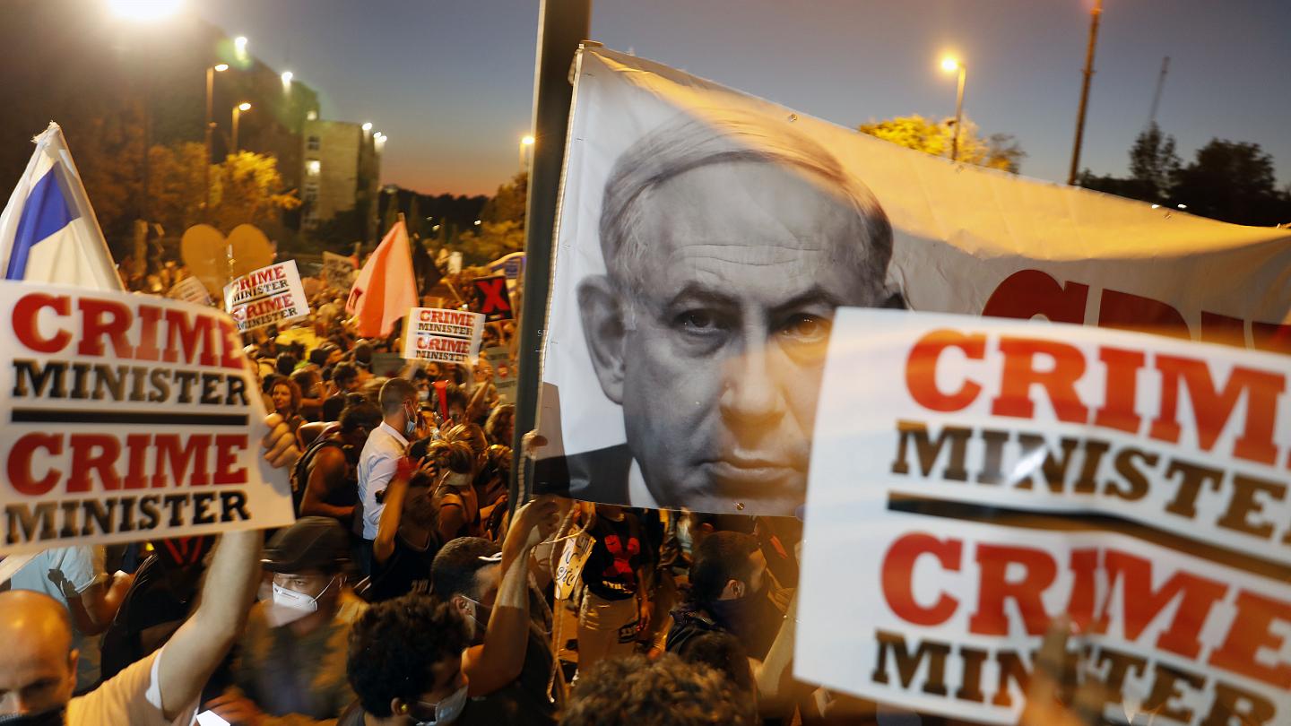 ادامه تظاهرات علیه نتانیاهو در قدس اشغالی