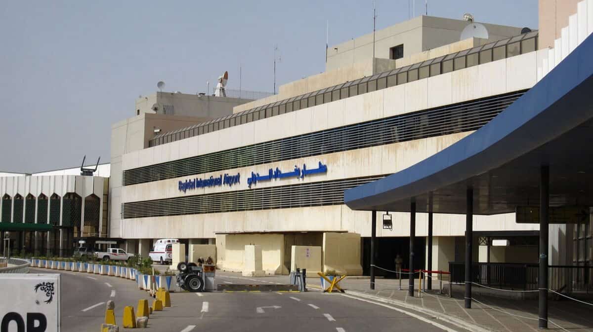  اصابت 2 راکت به اطراف فرودگاه بغداد