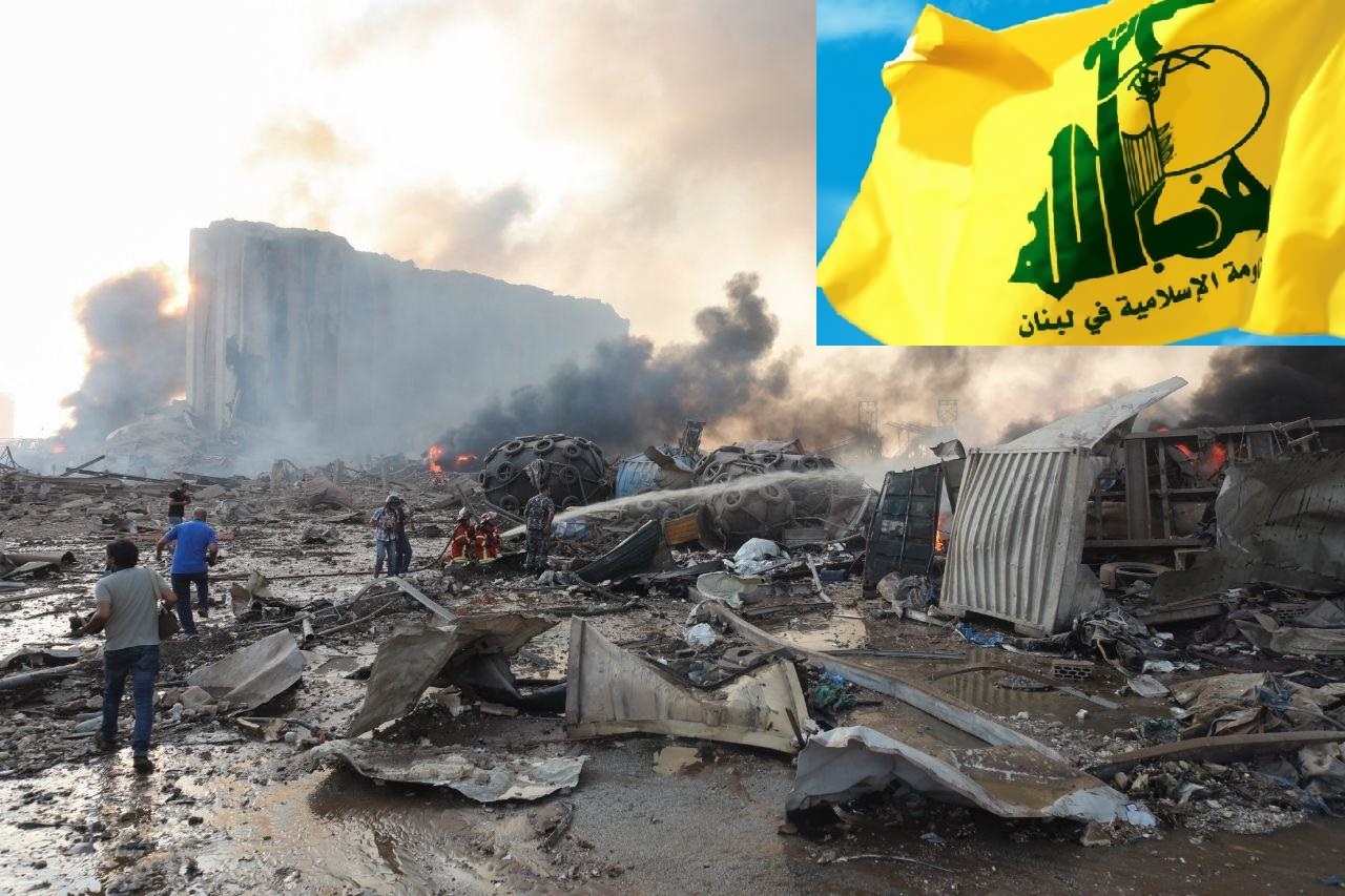 واکنش حزب الله لبنان به انفجار مهیب در بیروت