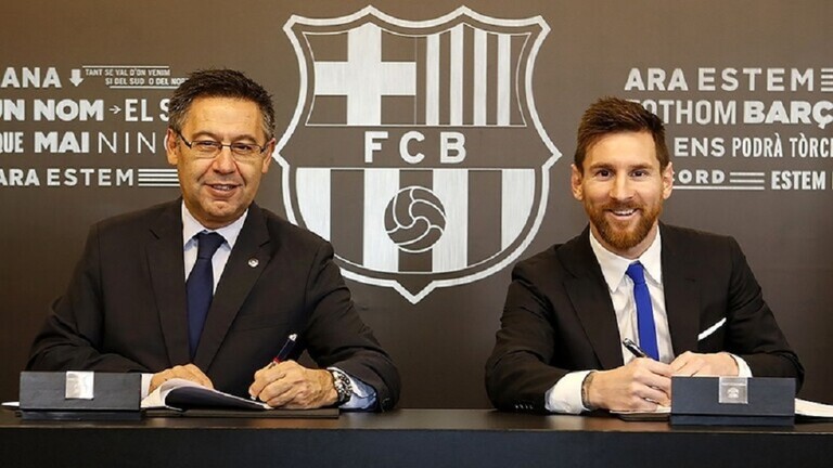رد فعل غير متوقع لرئيس نادي برشلونة على رغبة ميسي في الرحيل