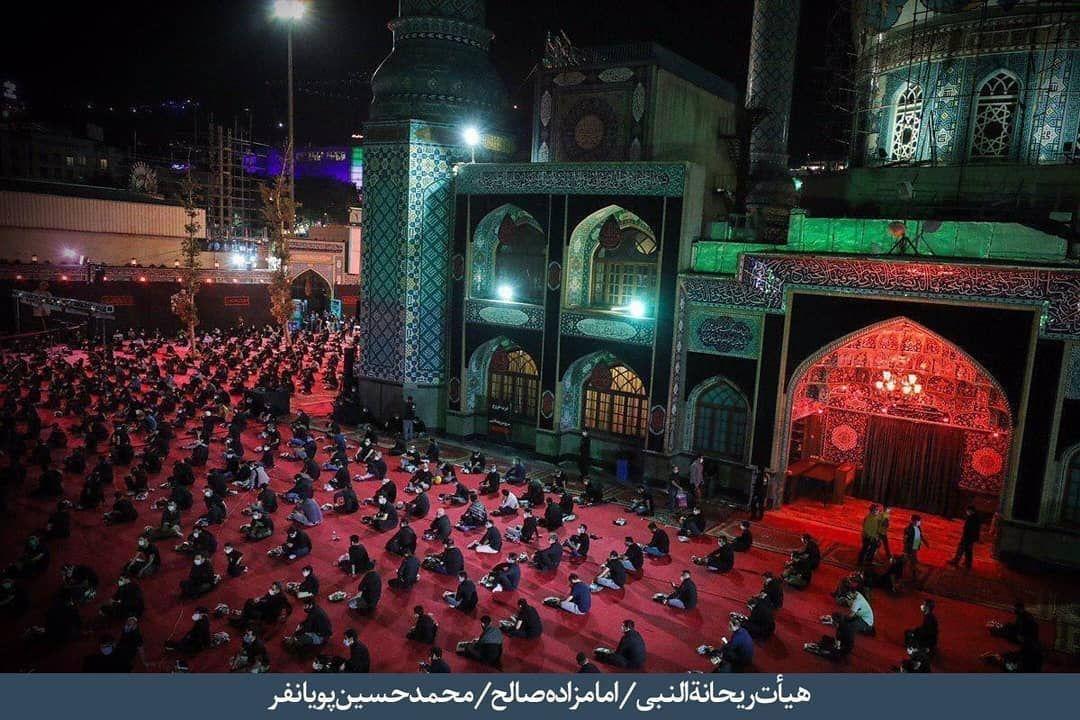 بالصور.. بنظم جديد ايران تقيم مراسم ذكرى استشهاد الامام الحسين (ع)