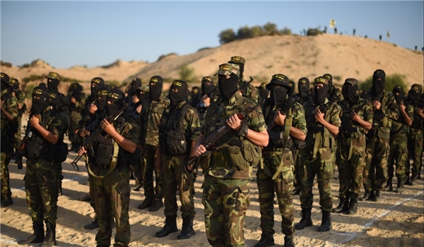 سرايا القدس تزف أربعة من مجاهديها الأبطال بلواء غزة