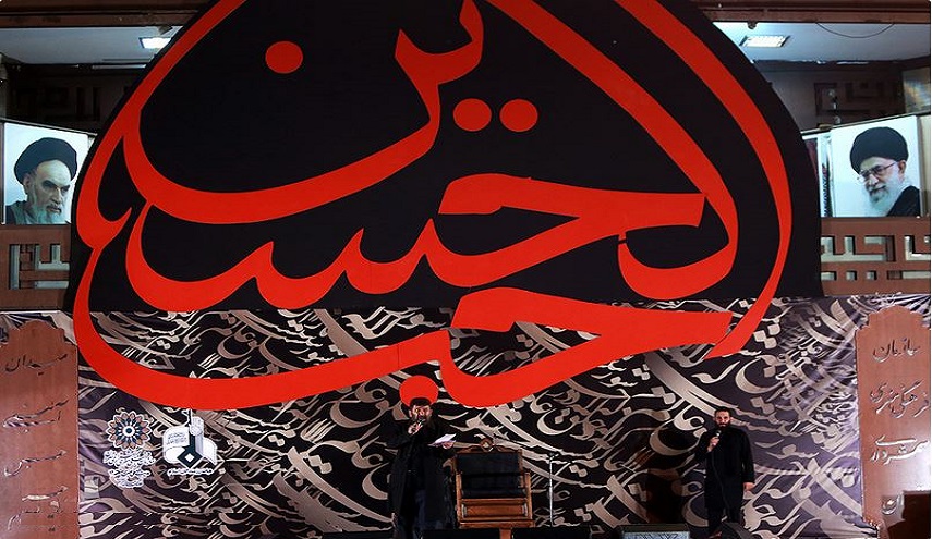 إحياء مراسم عزاء سيد الشهداء (ع) وسط العاصمة الايرانية طهران +صور