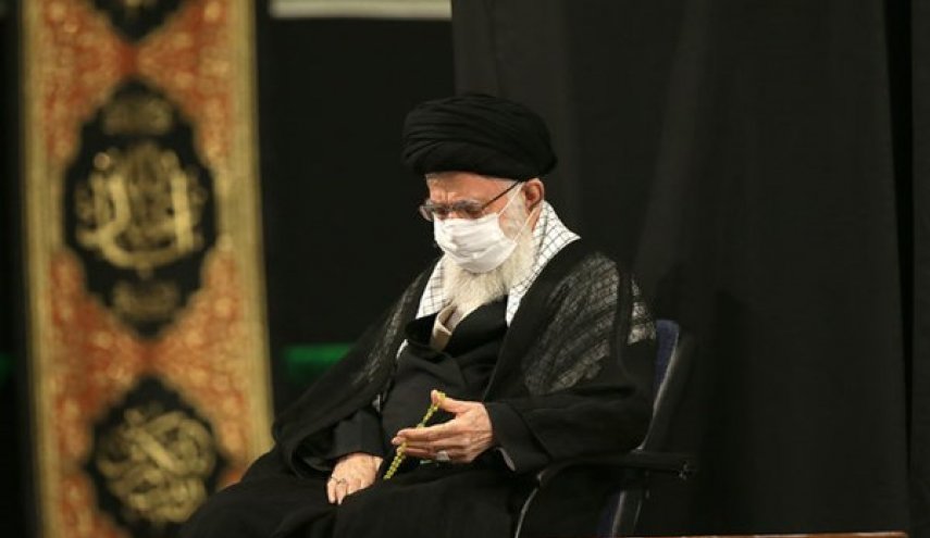 اقامة الليلة الاخيرة لمراسم العزاء الحسيني بحضور قائد الثورة الاسلامية