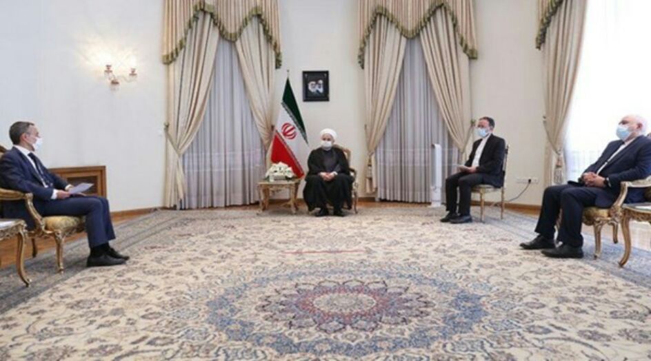 الرئيس روحاني يستقبل وزير خارجية سويسرا