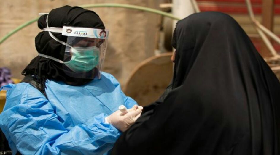 منظمة الصحة العالمية: مستوى الاصابات بـ كورونا في العراق 