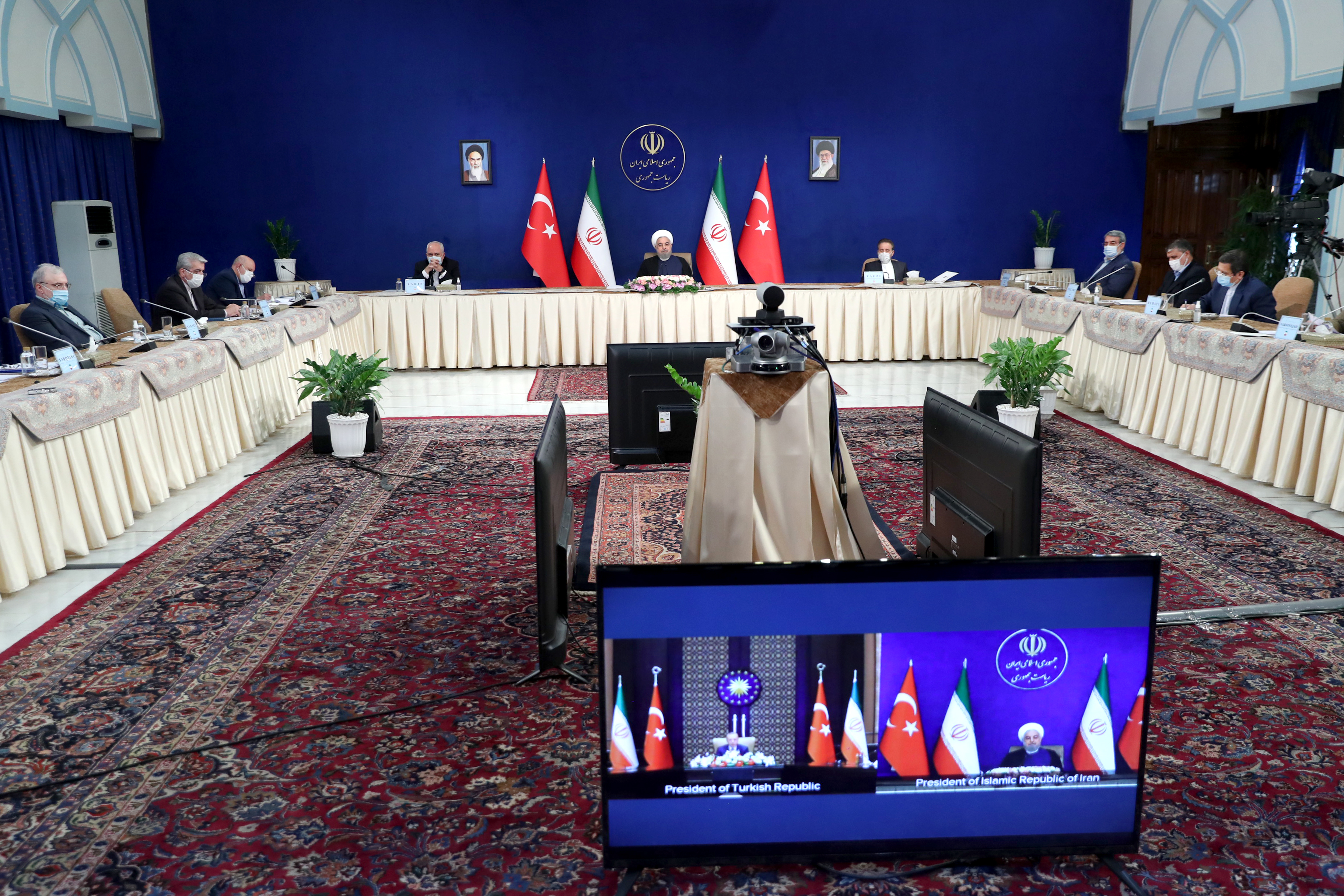 عزم ایران و ترکیه برای گسترش همکاری‌های دوجانبه، منطقه‌ای و بین‌المللی 