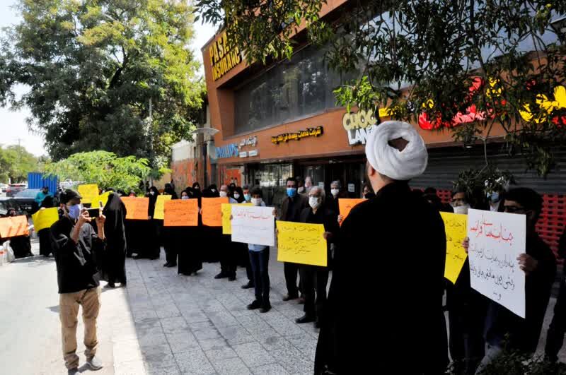 تجمع اعتراضی مردم مشهد در محکومیت اهانت به قرآن کریم و پیامبر اسلام