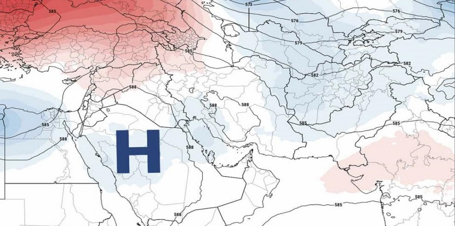 العراق يشهد تقلبات بالرياح مع فرص للامطار بثبوت درجة الحرارة