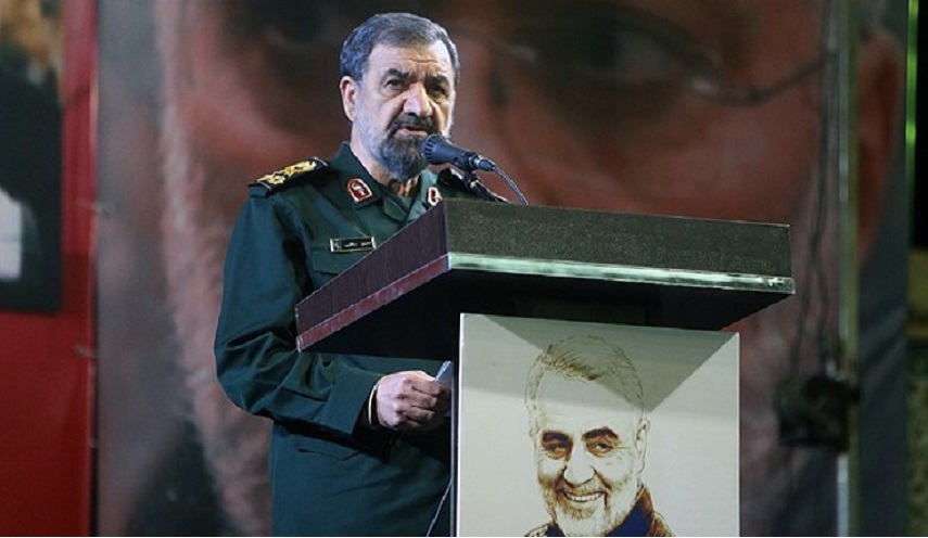 اللواء رضائي : انتقام إيران سيستمر حتى طرد امريكا من المنطقة