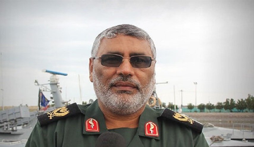 العميد عباس غلامشاهي : القوة البحرية لحرس الثورة تشرف بصورة تامة على المنطقة وخارجها