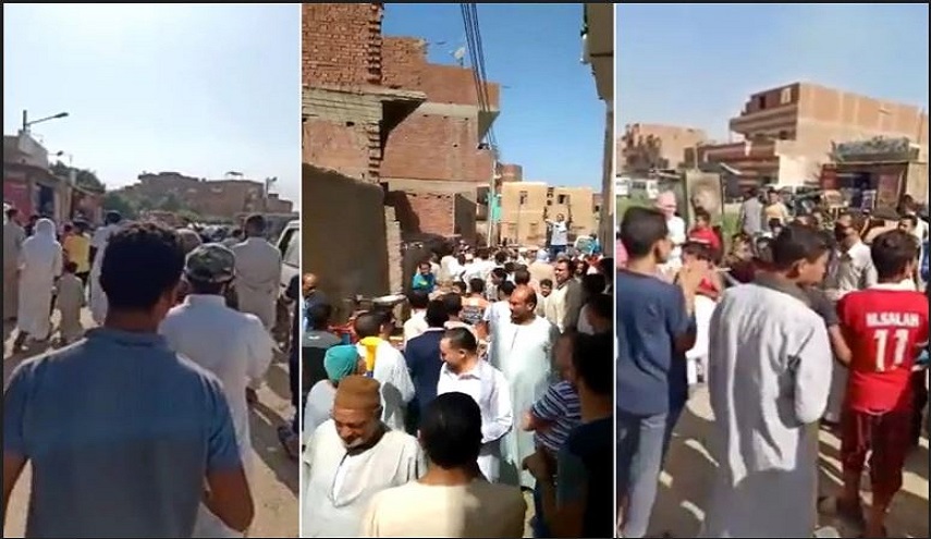 مظاهرات في قرى وبلدات بأنحاء مصر تحت شعار "جمعة الغضب" 