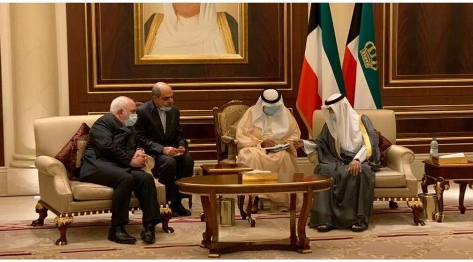 ظريف يلتقي أمير دولة الكويت الجديد