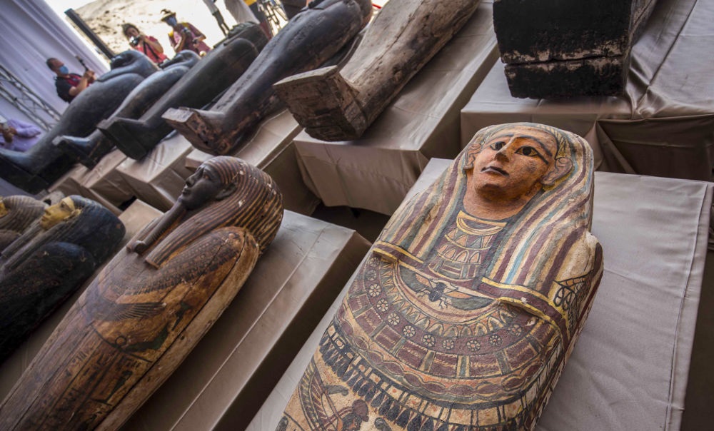 کشف 59 تابوت حاوی مومیایی در مصر +عکس