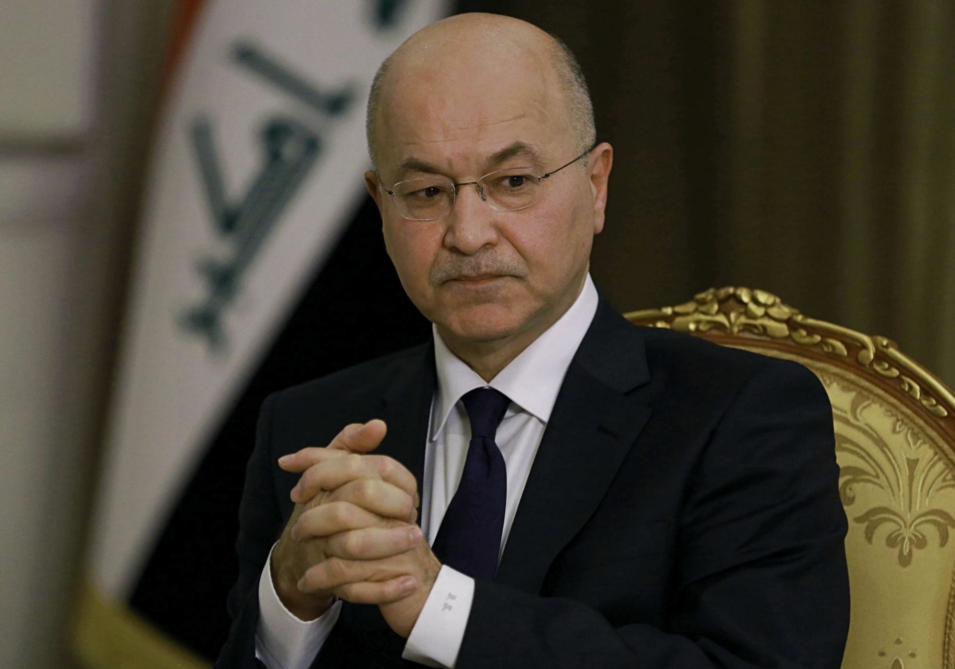 تاکید رئیس جمهوری عراق بر ضرورت الگوگیری از قیام امام حسین (ع)