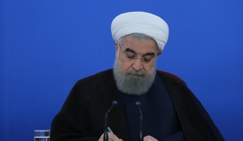 الرئيس روحاني: حظر اميركا الجديد دعاية سياسية لتحقيق أهداف داخلية