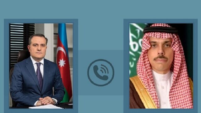 وزرای خارجه آذربایجان و عربستان درباره تحولات قره باغ گفتگو کردند