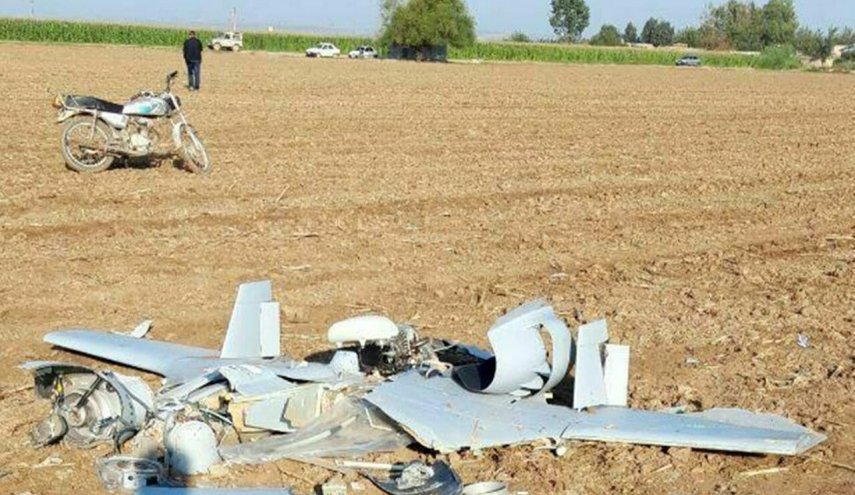 تحطم طائرة مسيرة مجهولة المصدر شمال إيران