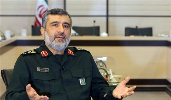 قائد القوة الجوفضائية في ايران: بالصمود والاعتماد على الامكانيات الذاتية نتخطى الصعاب